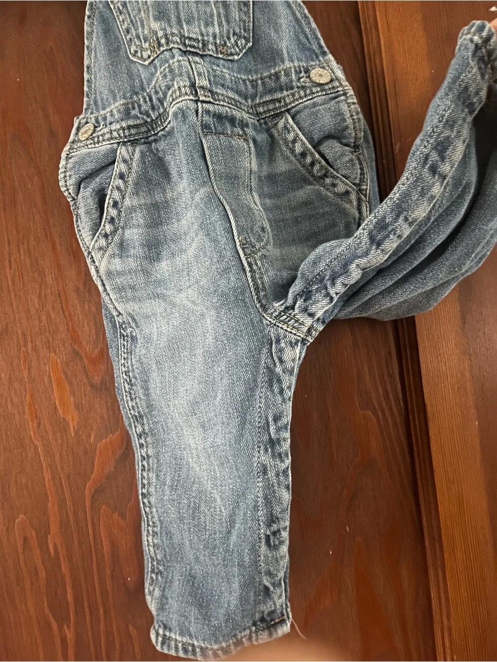 GAP Light Blue Denim Kids Overalls